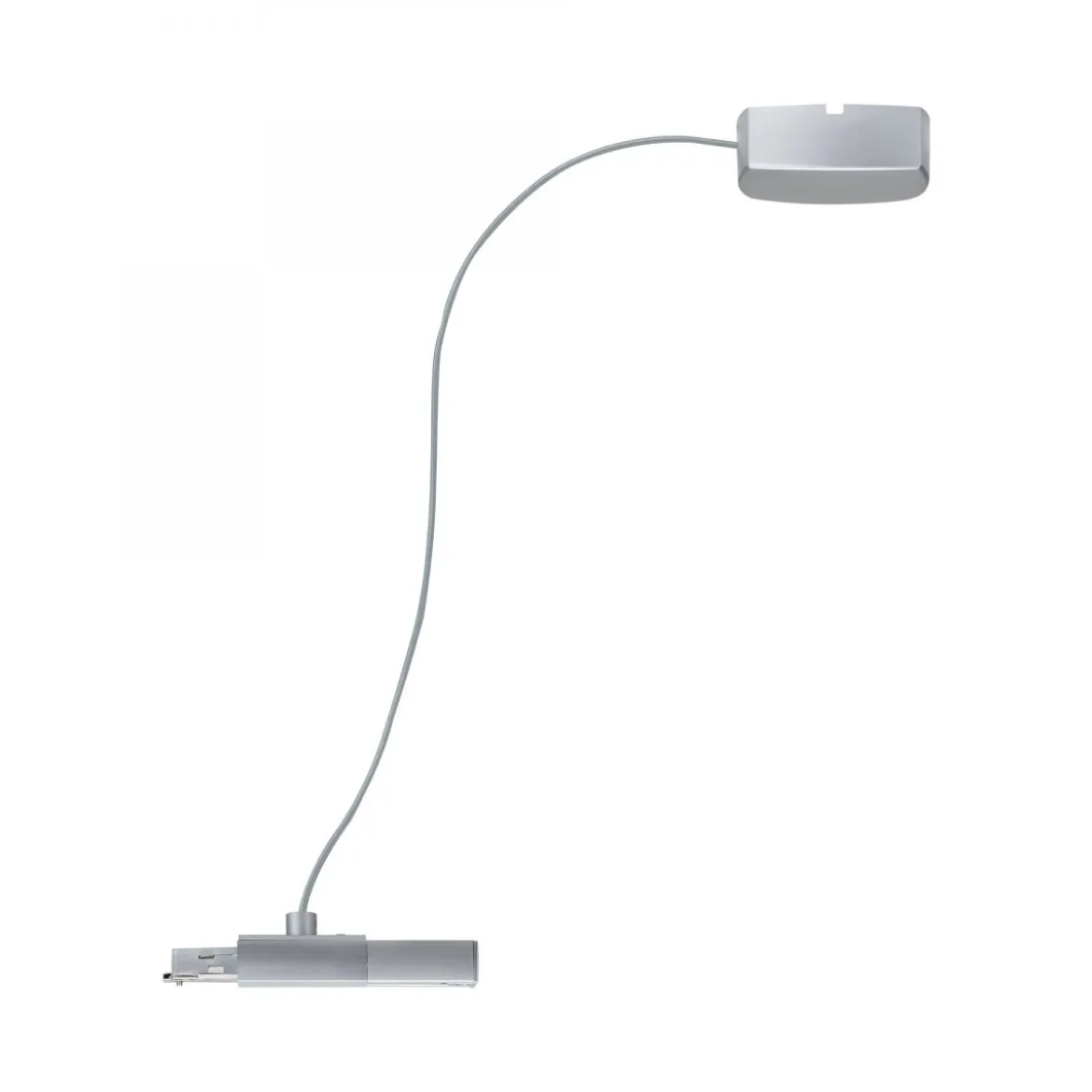 Paulmann No. 95416 URail Schienensystem Stromeinspeisung Kabel 2m 230V Chrom matt