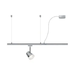 Paulmann No. 95416 URail Schienensystem Stromeinspeisung Kabel 2m 230V Chrom matt