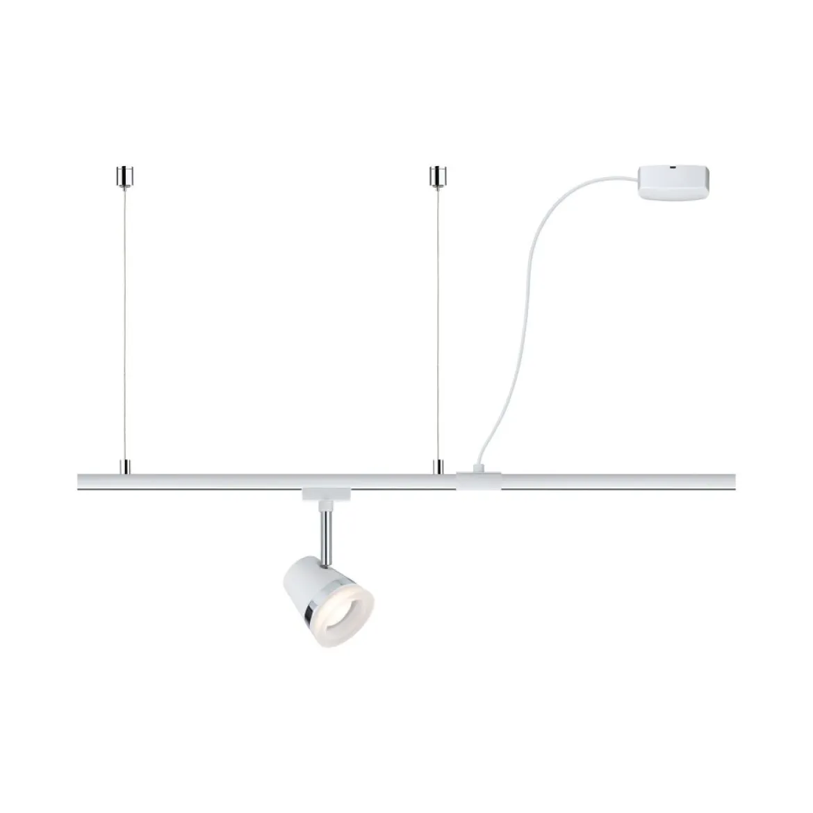 Paulmann No. 95417 URail Schienensystem Stromeinspeisung Kabel 2m 230V Weiß