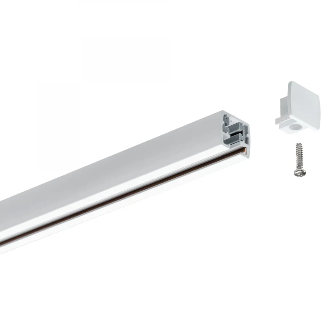 Paulmann No. 95497 URail Schienensystem Zubehör Endkappe 2er-Pack Weiß