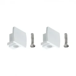 Paulmann No. 95497 URail Schienensystem Zubehör Endkappe 2er-Pack Weiß