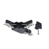 Paulmann No. 96907 URail schwarzes Schienensystem T-Verbinder schwarz 230 V
