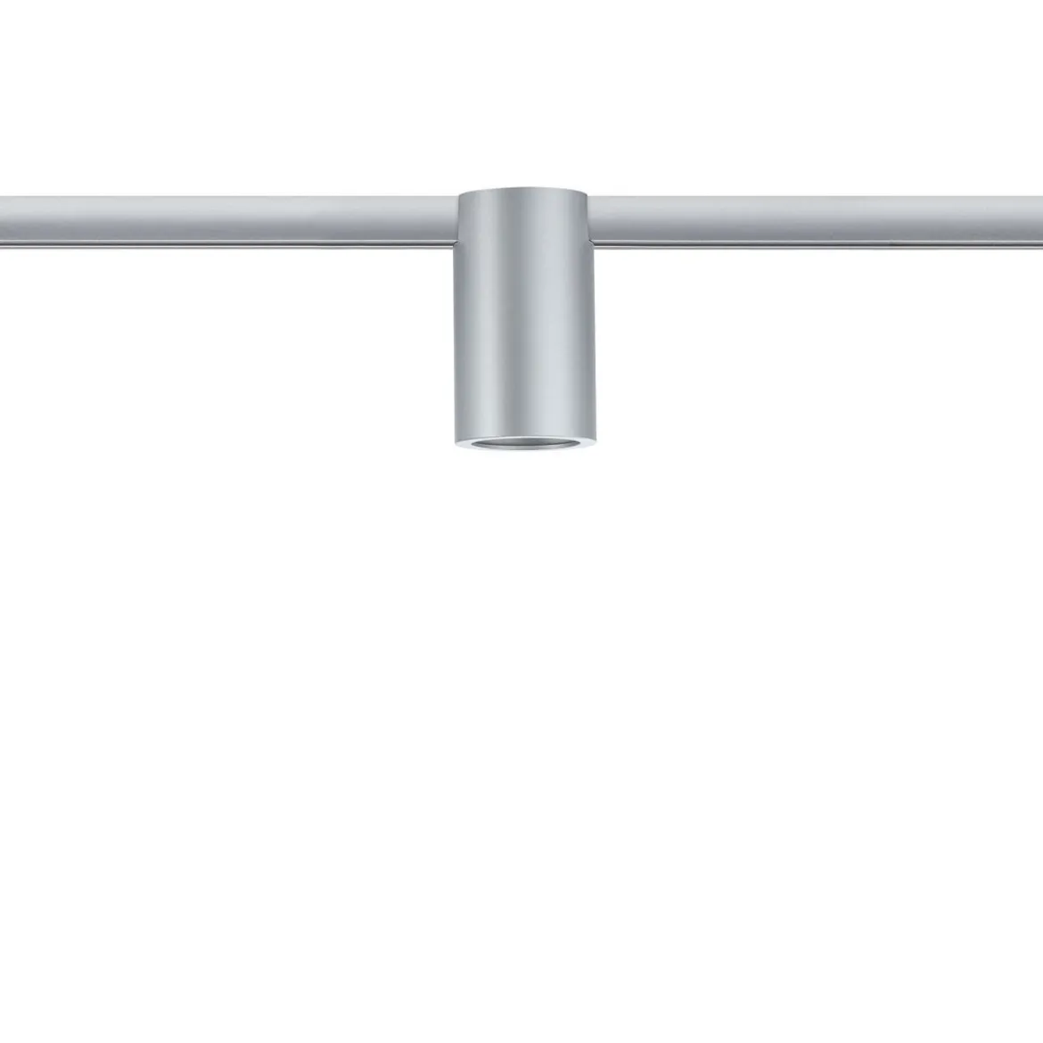 Paulmann No. 94973 URail Spot Ceiling Socket E27 Chrom matt dimmbar ohne Leuchtmittel