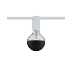 Paulmann No. 94974 URail Spot Ceiling Socket E27 Weiß dimmbar ohne Leuchtmittel
