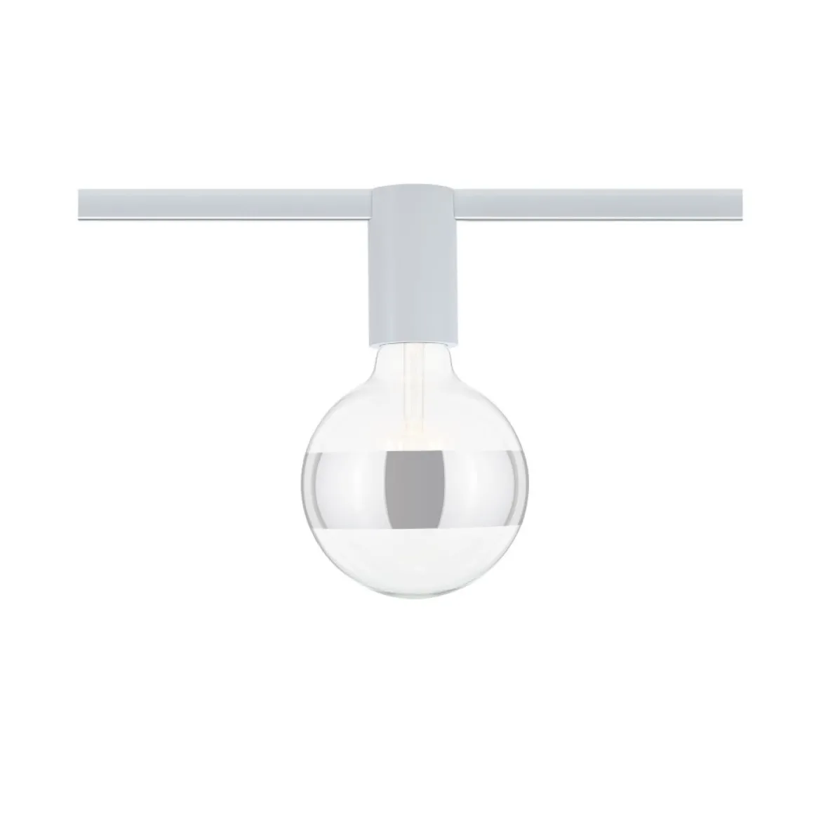 Paulmann No. 94974 URail Spot Ceiling Socket E27 Weiß dimmbar ohne Leuchtmittel