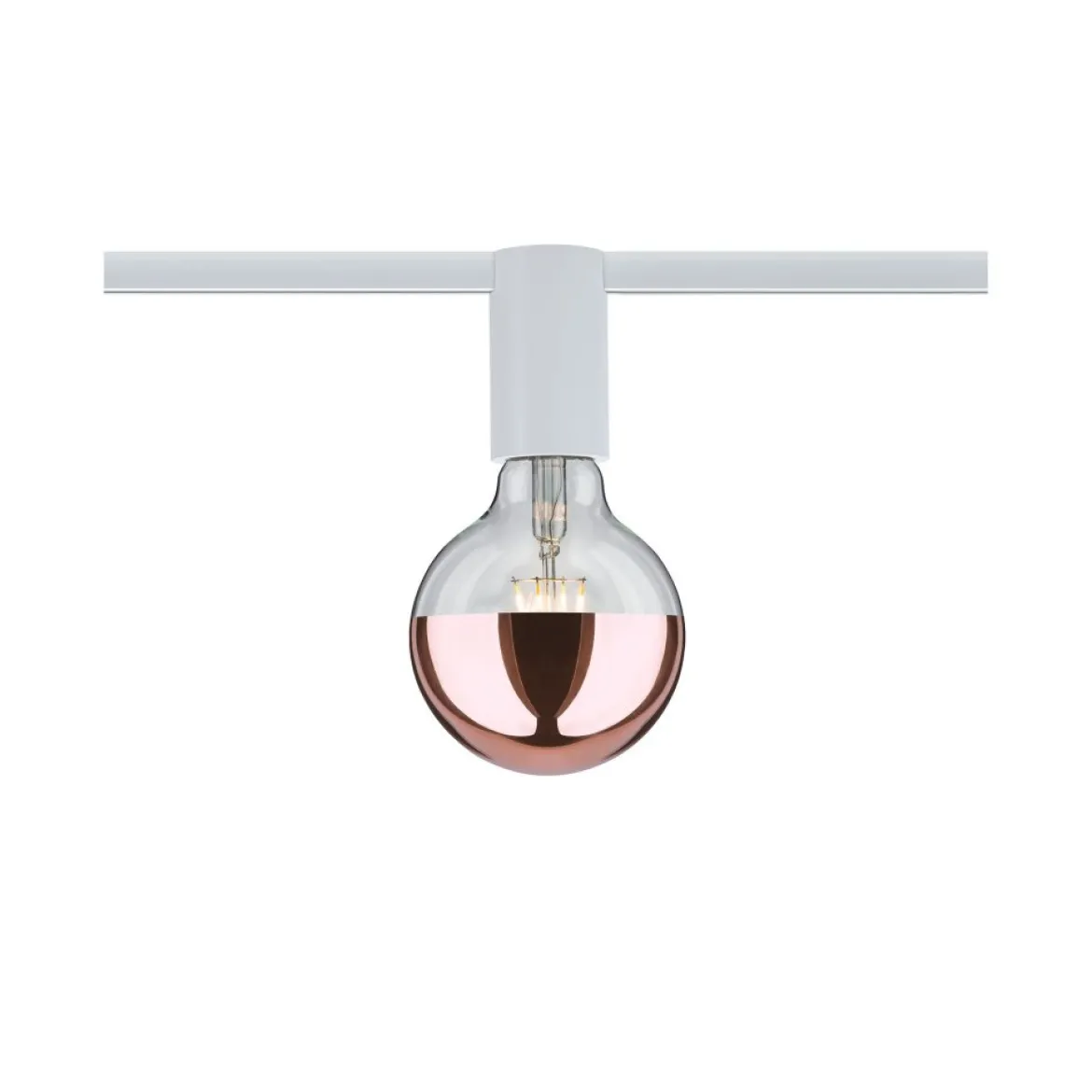 Paulmann No. 94974 URail Spot Ceiling Socket E27 Weiß dimmbar ohne Leuchtmittel