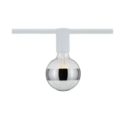 Paulmann No. 94974 URail Spot Ceiling Socket E27 Weiß dimmbar ohne Leuchtmittel