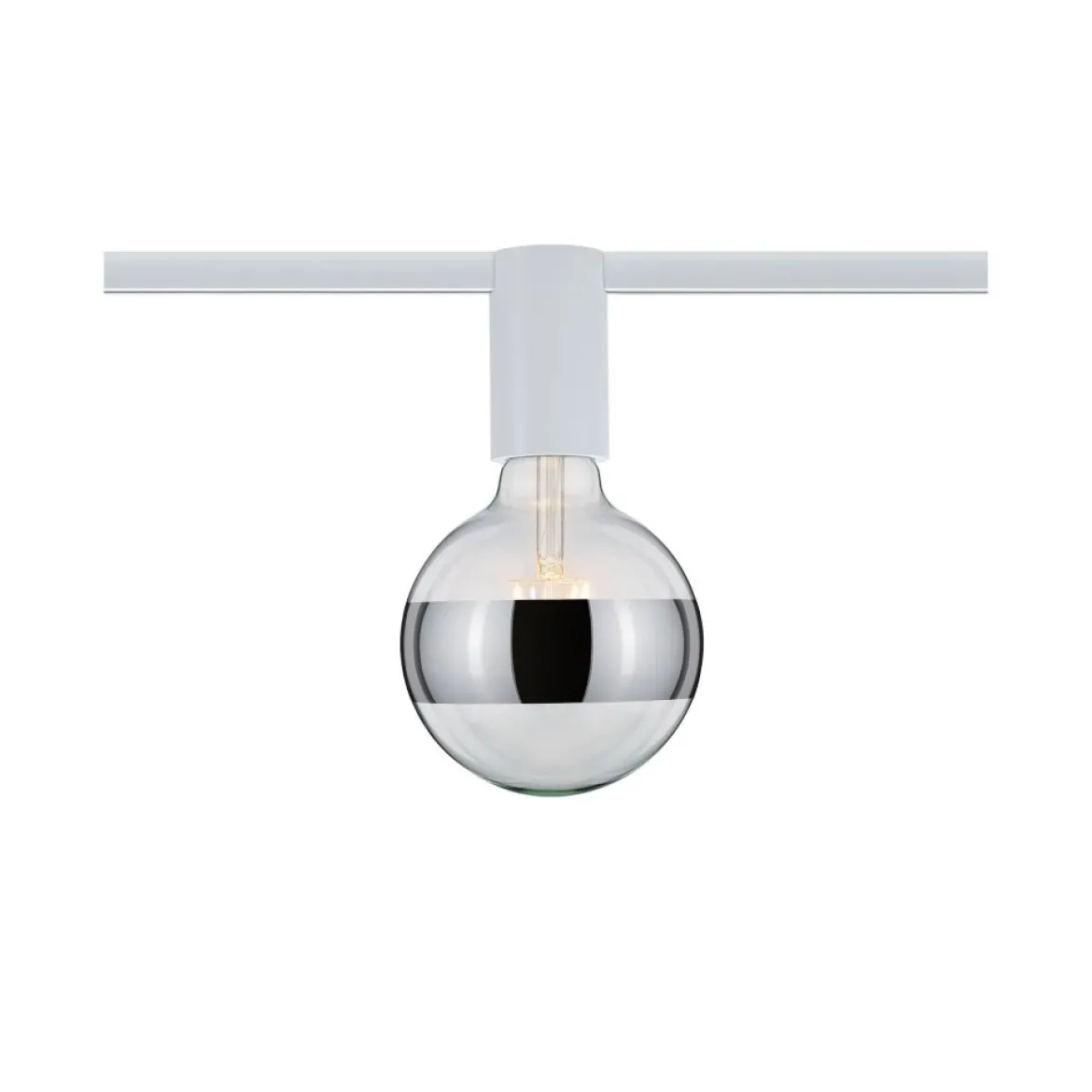 Paulmann No. 94974 URail Spot Ceiling Socket E27 Weiß dimmbar ohne Leuchtmittel