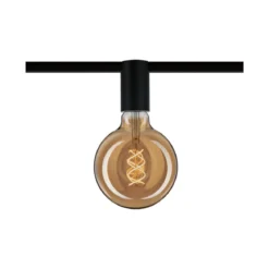 Paulmann No. 94975 URail Spot Ceiling Socket E27 Schwarz dimmbar ohne Leuchtmittel