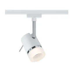 Paulmann No. 95363 URail Spot Pipe Weiß,Chrom ohne Leuchtmittel, max. 10W GU10