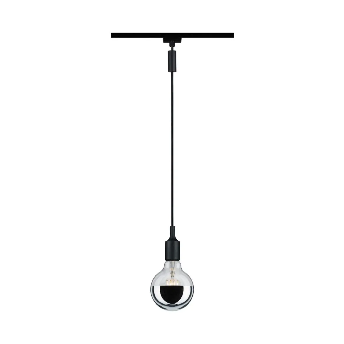 Paulmann No. 96914 URail Universal Pendel Adapter Schwarz Metall Kunststoff