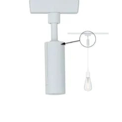 Paulmann No. 95552 URail Universal Pendel Adapter Weiß Metall Kunststoff