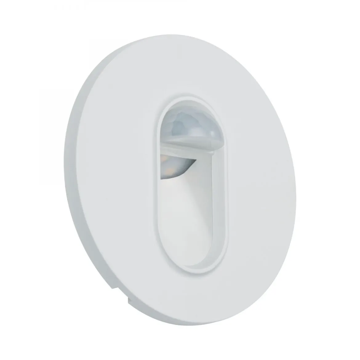 Paulmann No. 92925 Wandeinbauleuchte LED 2,7W rund Weiß mit Bewegungssensor