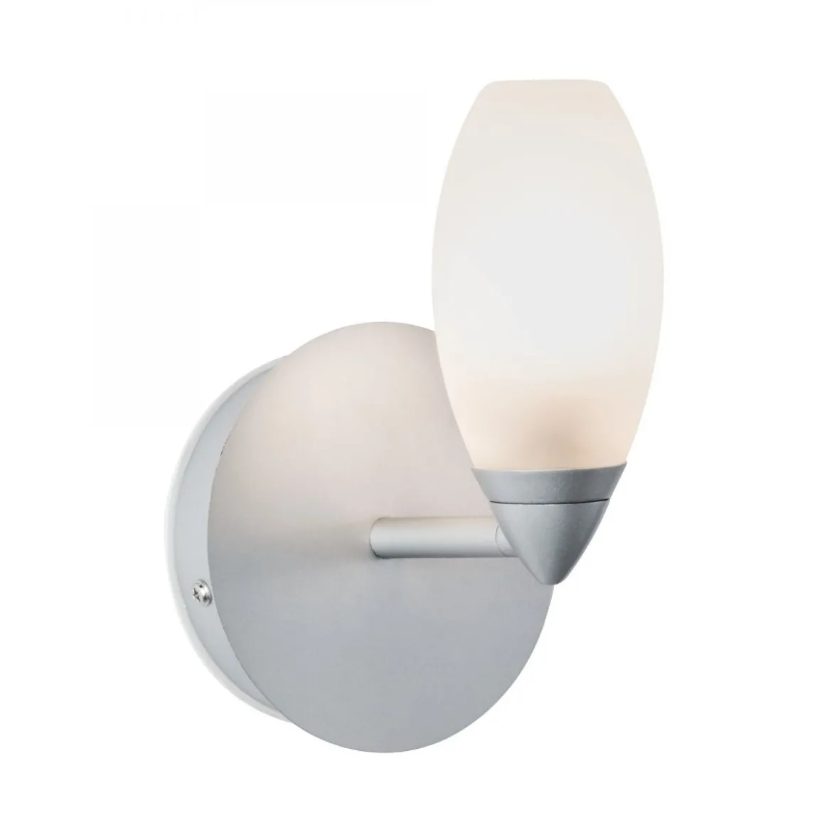 Paulmann No. 70838 Wandleuchte Carina IP44 1-flammig Chrom matt ohne Leuchtmittel, max. 28W G9