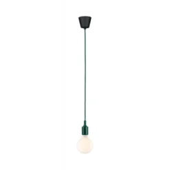 Paulmann 78429 Pendelleuchte Ketil E27 max. 60W grün schwarz