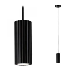 Paulmann 94918 Pendelleuchte Lirena 1-flammig Schwarz GU10 max.10W