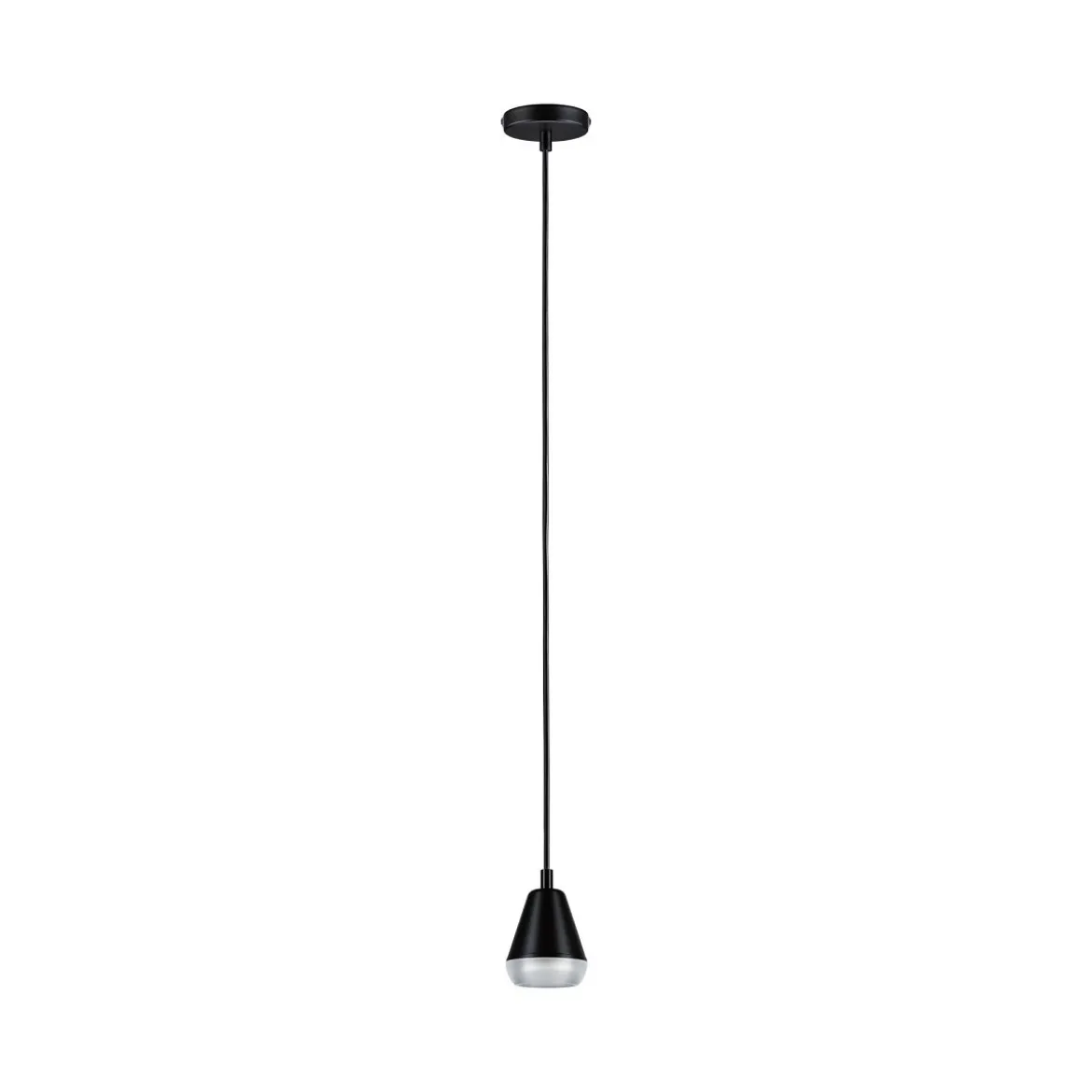 Paulmann 76990 Pendelleuchte Luia Satin Schwarz GU10 max. 10W IP44