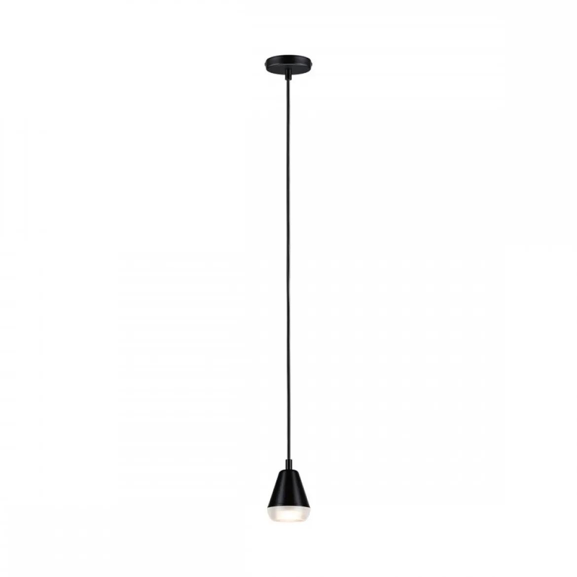 Paulmann 76990 Pendelleuchte Luia Satin Schwarz GU10 max. 10W IP44