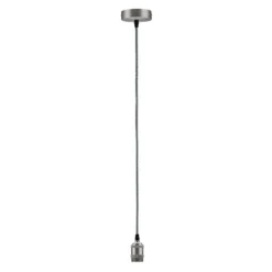 Paulmann 50385 Pendelleuchte Neordic Eldar E27 Grau Nickel