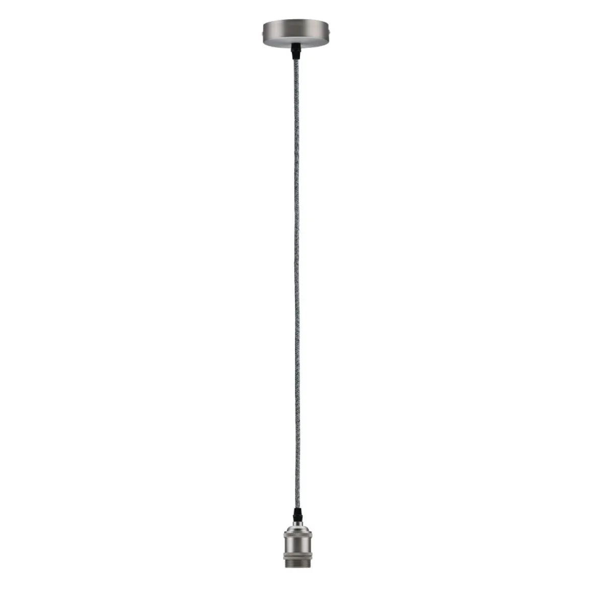 Paulmann 50385 Pendelleuchte Neordic Eldar E27 Grau Nickel