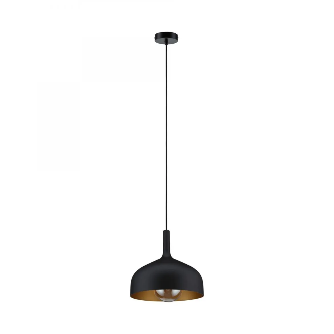 Paulmann 77062 Pendelleuchte Neordic Embla II Schwarz Gold E27