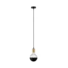 Paulmann 71134 Pendelleuchte Ravi E27 schwarz matt gold IP44