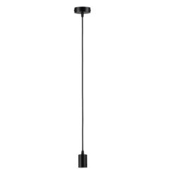 Paulmann 71136 Pendelleuchte Ravi E27 schwarz matt IP44