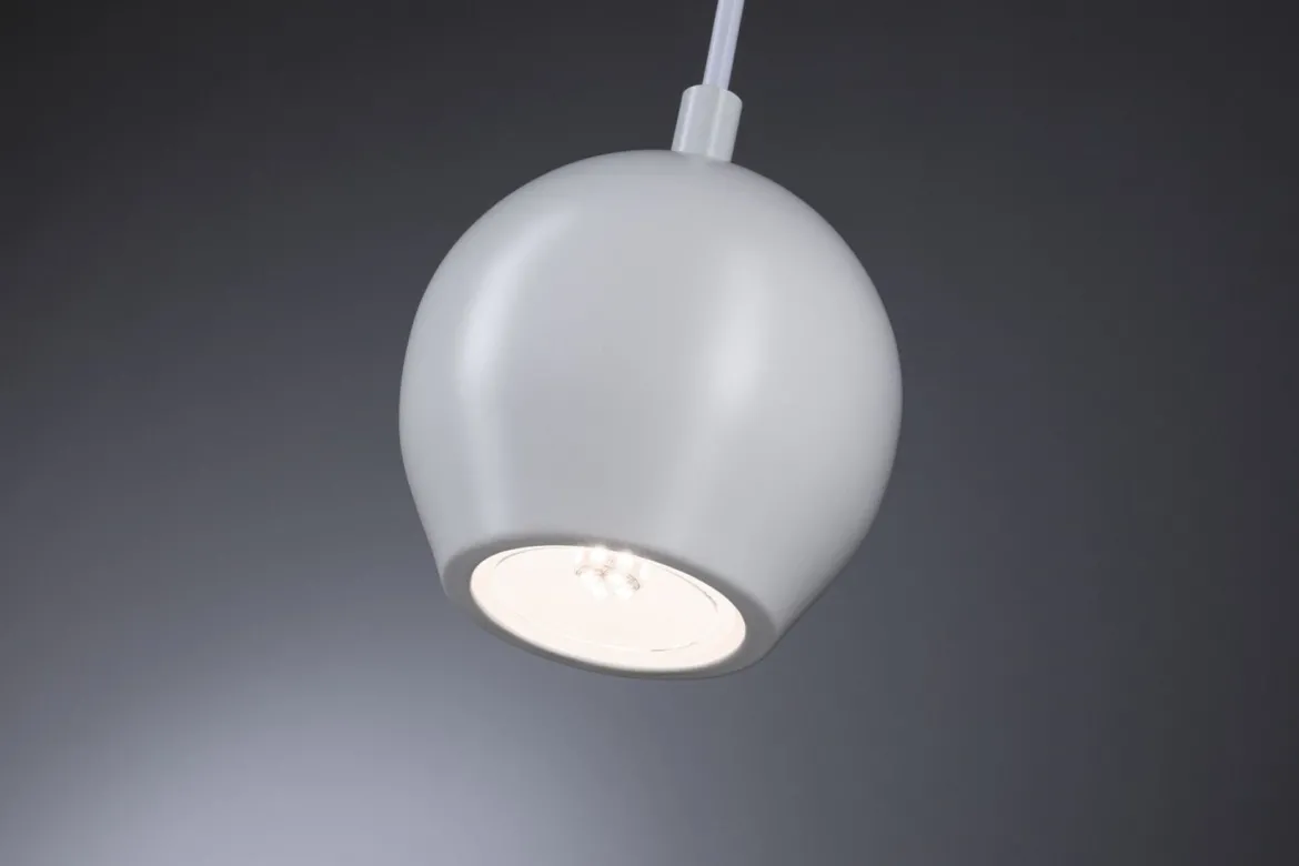 Paulmann 76993 Pendelleuchte Shima Weiß GU10 max. 10W IP44