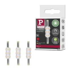 Paulmann 29274 Plug&Shine LED Stecksockel Naima 3er-Set 2200K
