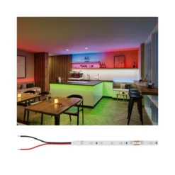 Paulmann 76007 Pro LED Strip Silver P25 Lichtfarbe grün 24V 5m