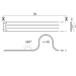 Paulmann 76032 Pro LED Strip Silver P150 COB 865 6500K 24V 5m