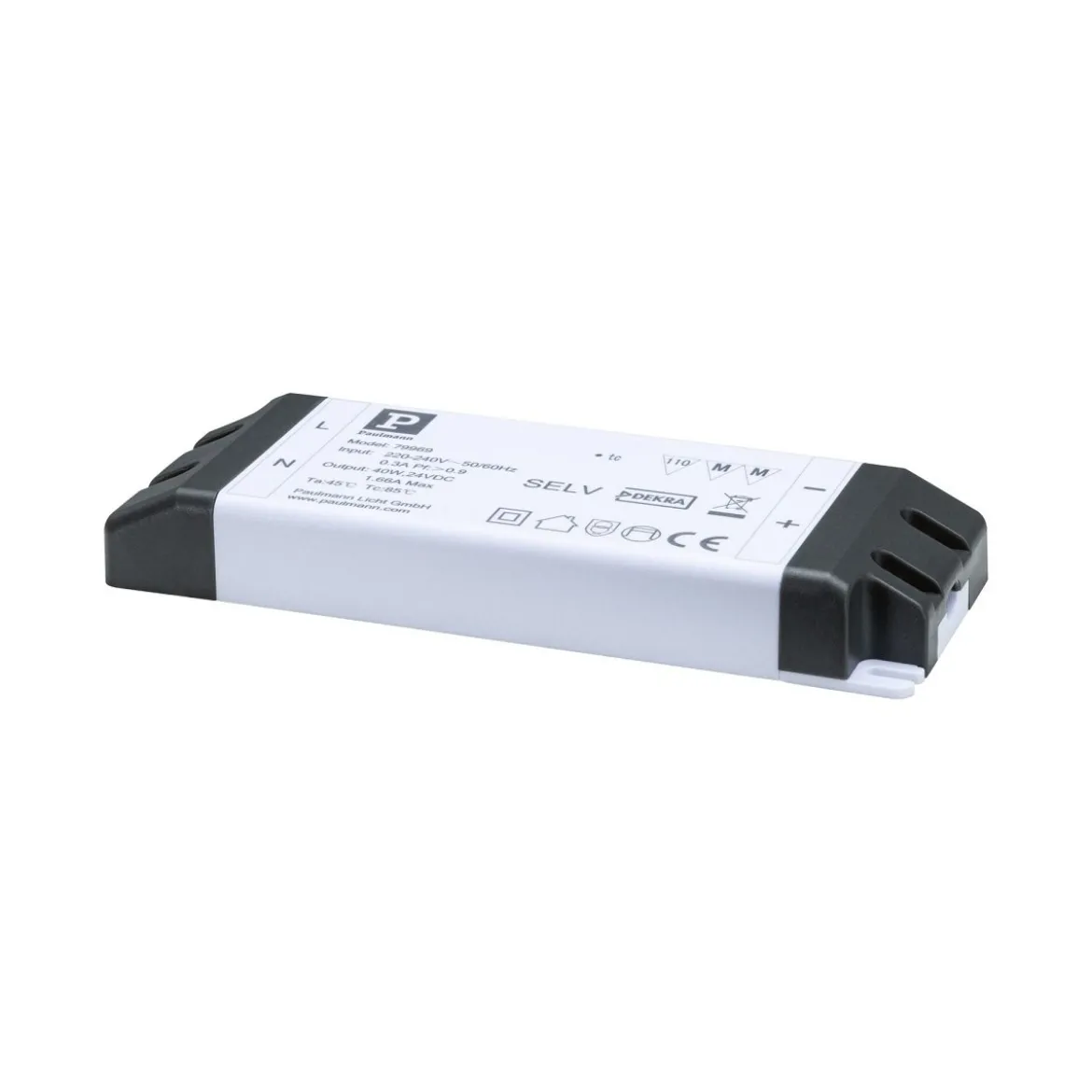 Paulmann 79969 Pro Power Supply Zubehör weiss 40VA 24V