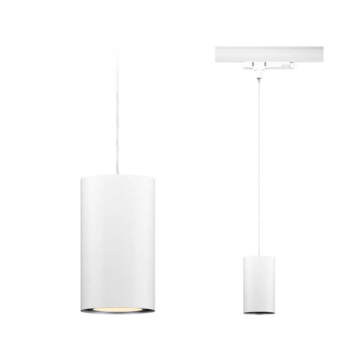 Paulmann 96601 ProRail3 LED Schienenpendel Kratos 3000K 1000lm Weiß
