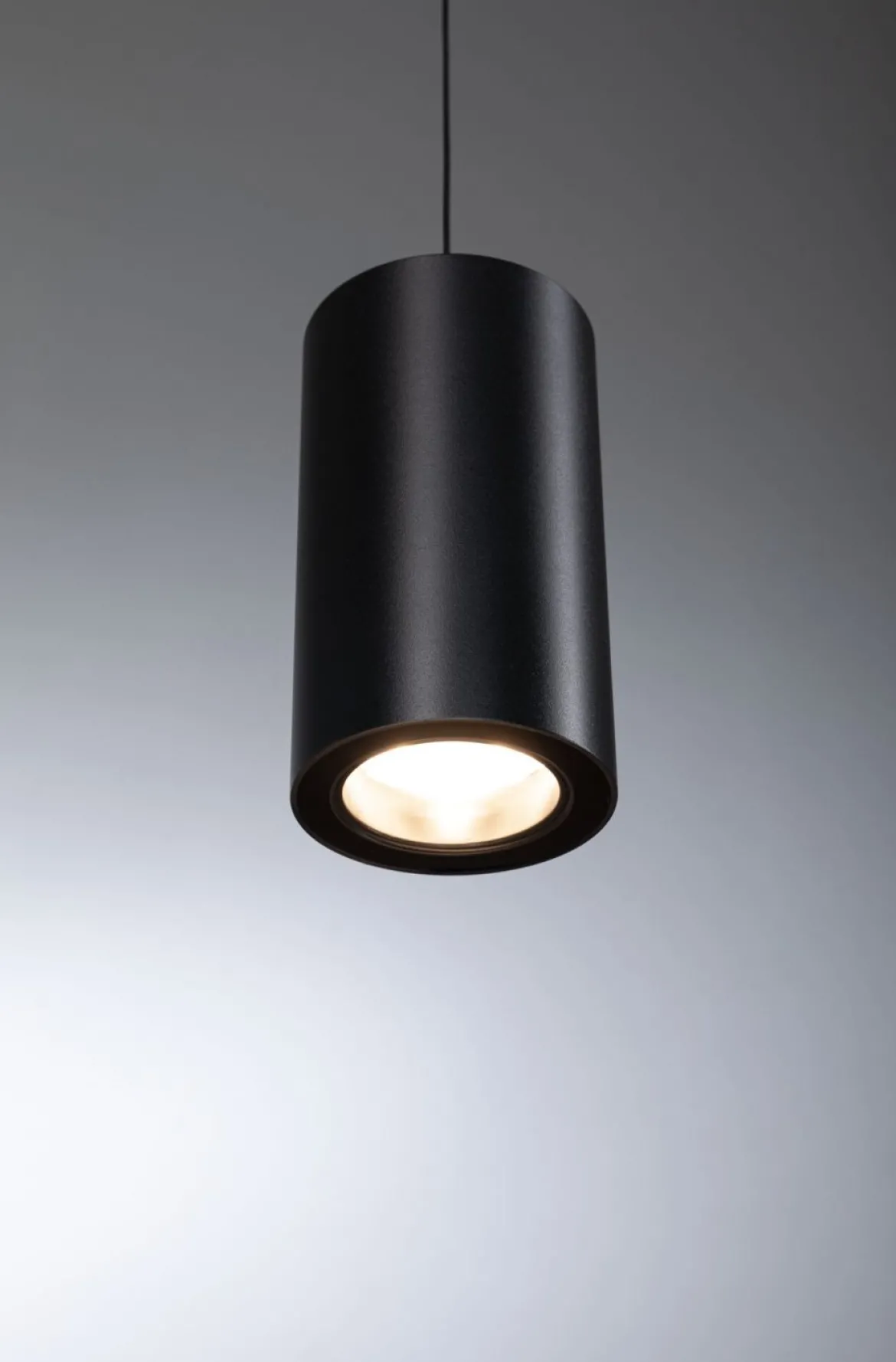 Paulmann 96602 ProRail3 LED Schienenpendel Kratos 3000K 1000lm Schwarz