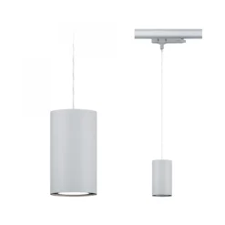 Paulmann 96615 ProRail3 LED Schienenpendel Kratos 4000K 3100lm Silber
