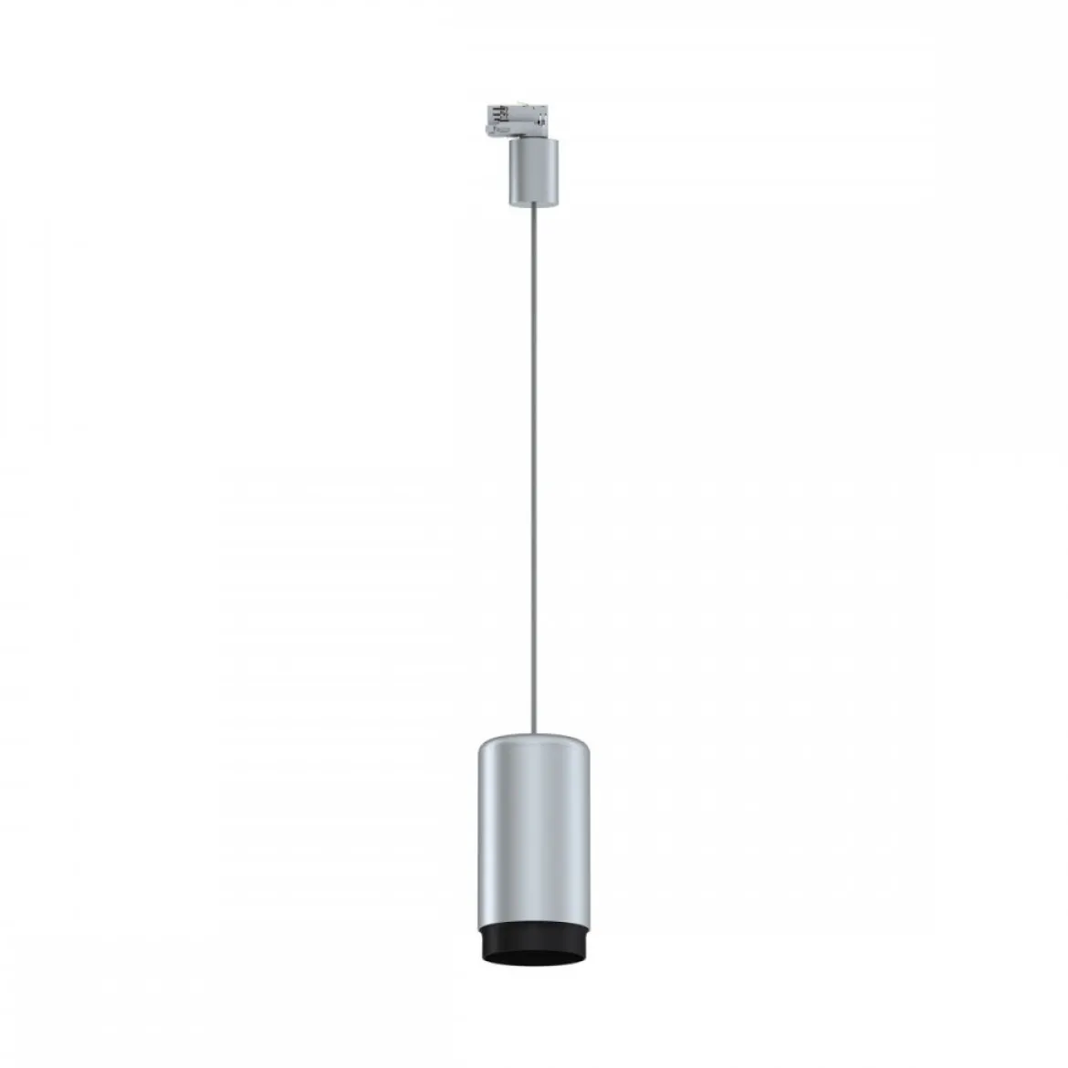 Paulmann 95403 ProRail3 3-Phasen Schienensystem Pendel Corus E27 max.50W Silber