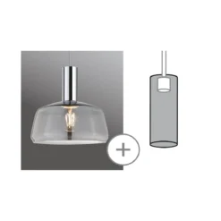 Paulmann 95605 Schienensystem Urail Schirm Neila 2Easy 230mm Rauchglas