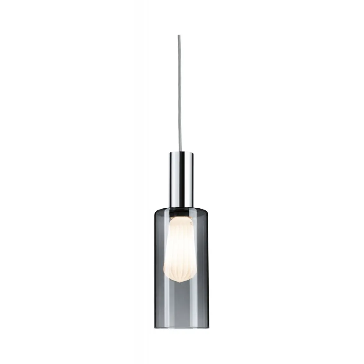Paulmann 95607 Schienensystem Urail Schirm Raja 2Easy 100mm Rauchglas