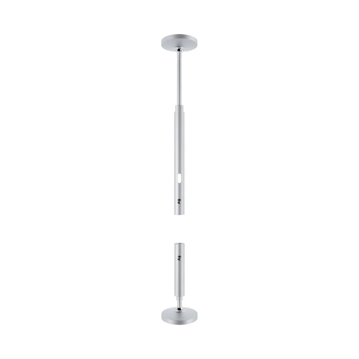 Paulmann 94600 Seilsystem Montageset Wandanschluss CorDuo chrom matt