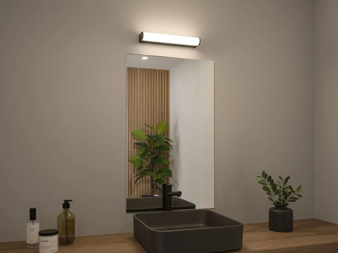 Paulmann 71211 Selection Bathroom LED Wandleuchte Arneb 3000K 230V 9W Schwarz