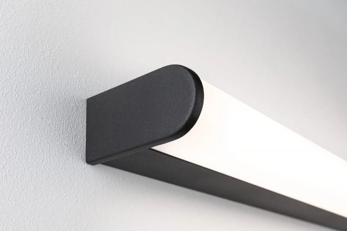 Paulmann 71211 Selection Bathroom LED Wandleuchte Arneb 3000K 230V 9W Schwarz