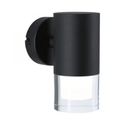 Paulmann 79559 Selection Bathroom LED Wandleuchte Kame 16cm 3000K Schwarz IP44