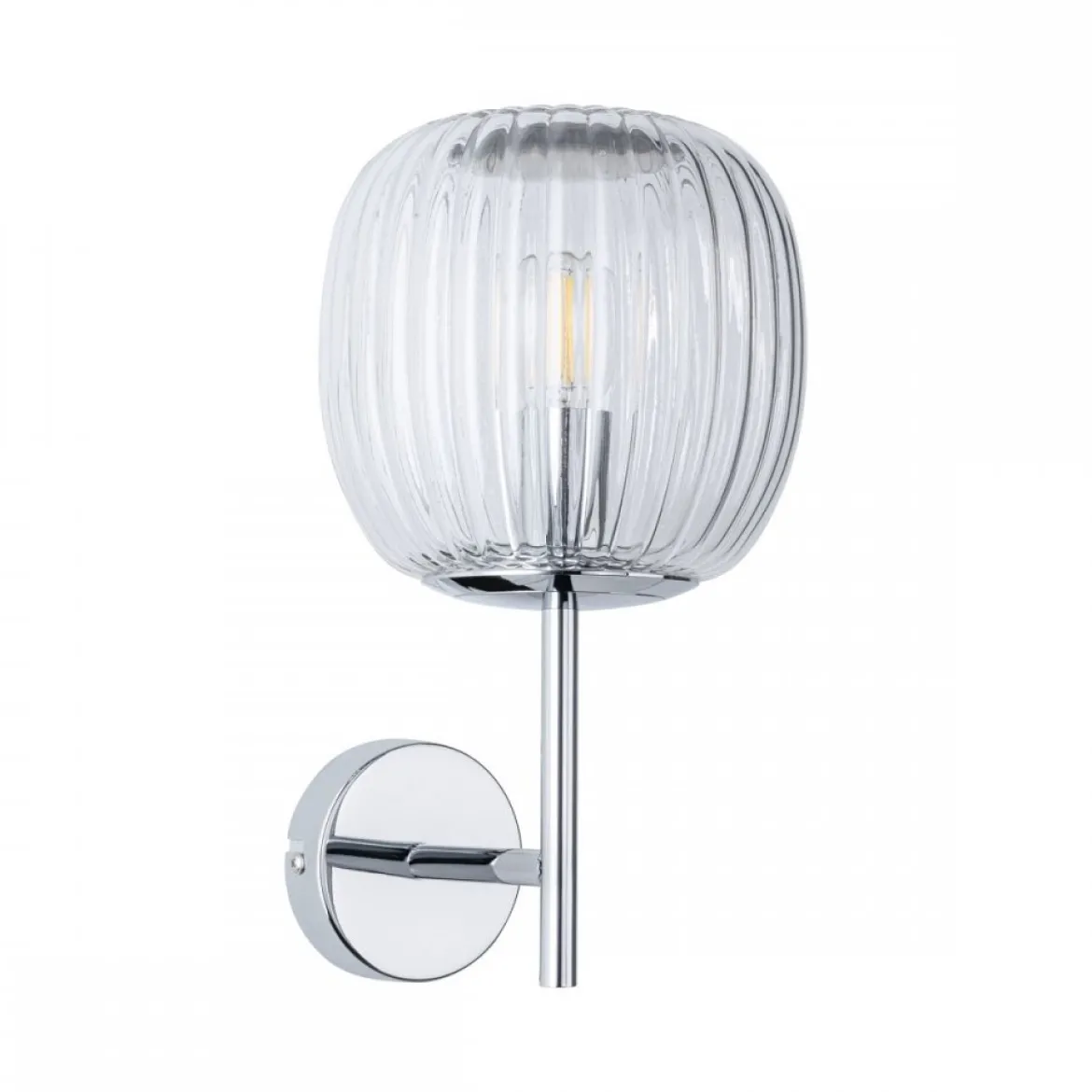 Paulmann 71140 Selection Bathroom Wandleuchte Ruya Klarglas Chrom E14 IP44