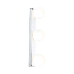 Paulmann 71063 Selection Bathroom Wandleuchte Gove Chrom Satin 3-flammig G9 IP44