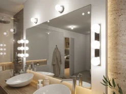 Paulmann 71063 Selection Bathroom Wandleuchte Gove Chrom Satin 3-flammig G9 IP44
