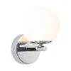 Paulmann 71067 Selection Bathroom LED Wandleuchte Gove 12cm Chrom Satin 3000K IP44