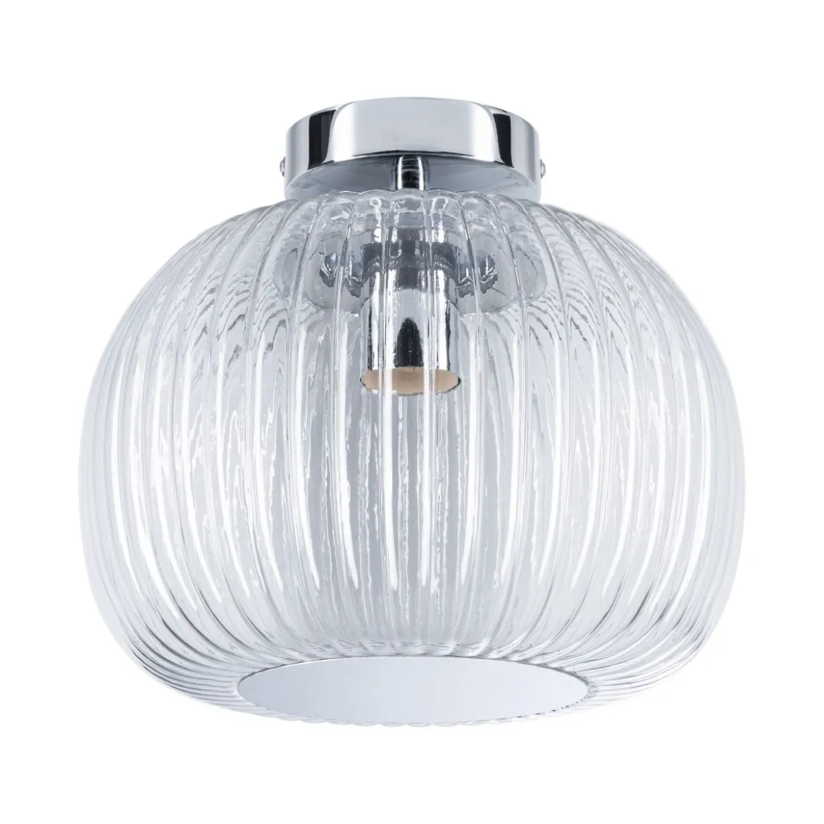 Paulmann 71142 Selection Bathroom Deckenleuchte Ruya Klarglas Chrom E27 IP44