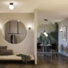 Paulmann 71071 Selection Bathroom LED Deckenleuchte Gove 12cm Schwarz Satin 3000K IP44