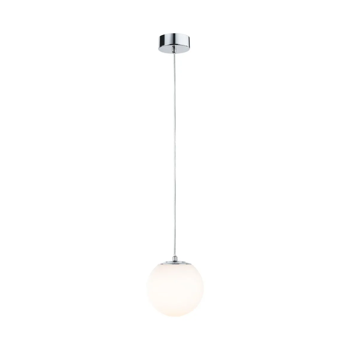 Paulmann 71066 Selection Bathroom LED Pendelleuchte Gove 17cm Chrom Satin 3000K IP44