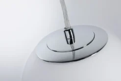 Paulmann 71066 Selection Bathroom LED Pendelleuchte Gove 17cm Chrom Satin 3000K IP44